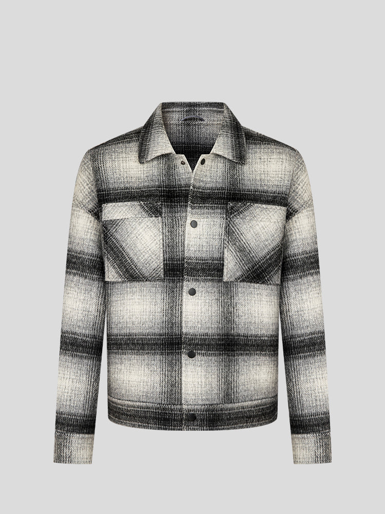 Autumn Plaid Wool Jacket (1)