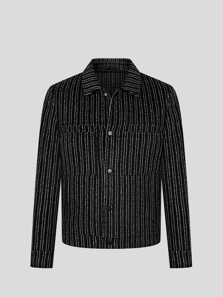 Modern Black Wool Jacket (1)